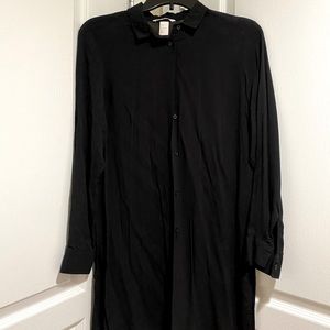 Black long sleeve tunic